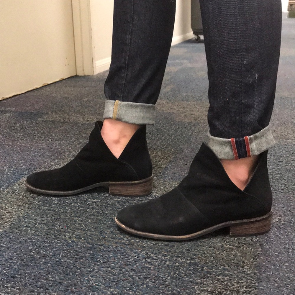 Black Steve Madden Booties. Size 7